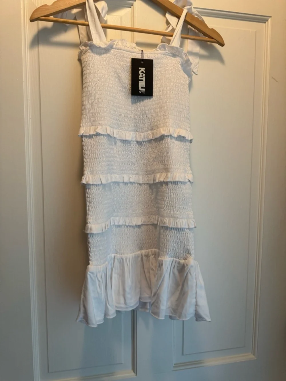 Katie J NYC smocked bodice